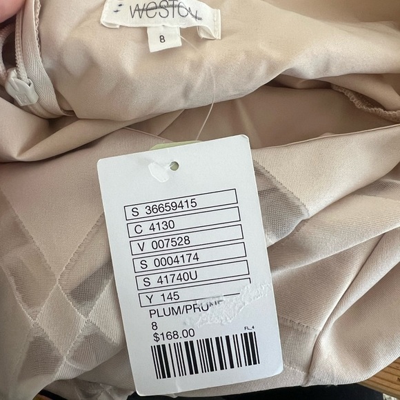 NWTAnthropologie Weston Carolina popover stripe sheath dress Size 8 JB - Picture 3 of 6